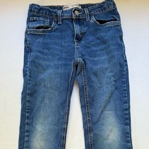 Levi Strauss Boy’s Adjustable Blue Straight Jeans 10 Regular